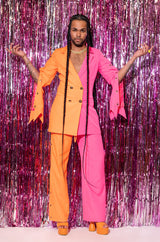 I AM ME KAZJUAN TWO TONE BLAZER DRESS