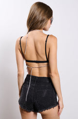 I CAN SEE THE FUTURE METAL CHAIN TOP