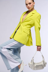 IN AND OUT MID RISE WIDE LEG JEANS