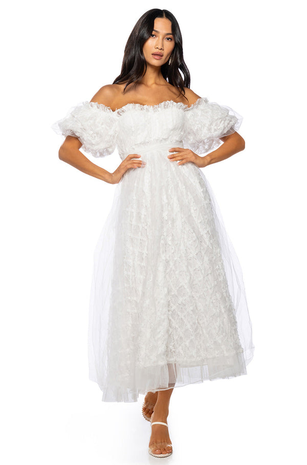 SILVIA EMBELLISHED DRESS