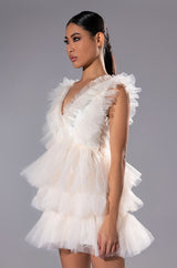 IN THE GARDEN TULLE MINI DRESS