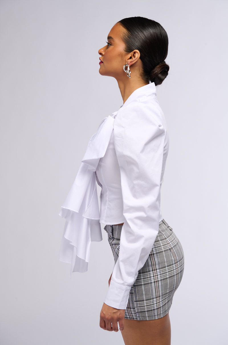 IN YOUR EYES BLOUSE WITH BOW