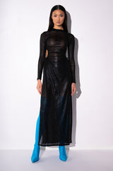 INTRODUCE ME SIDE SLIT MAXI DRESS