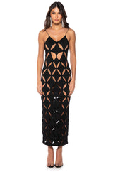 ISLAND VIBES CUTOUT TANK MAXI DRESS