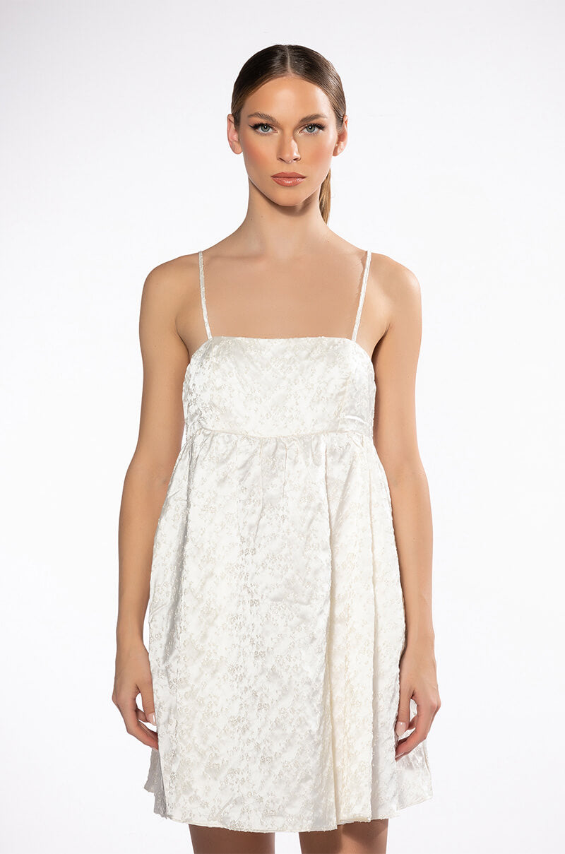 IT WAS A DREAM BABYDOLL MINI DRESS