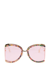 ITS GIVING PINK MULTI SUNGLASSES