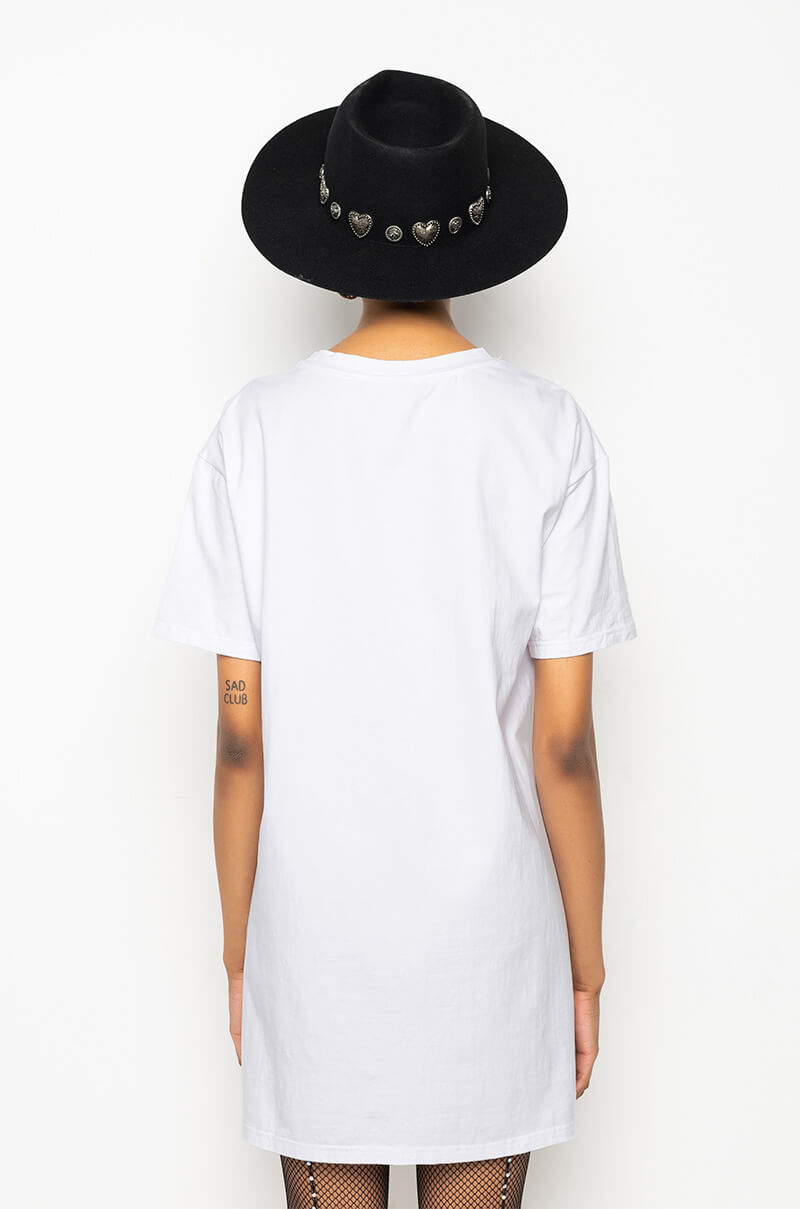 IT'S THE SNEAKERS FOR ME T SHIRT DRESS