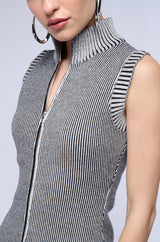 JADED KNIT MINI DRESS