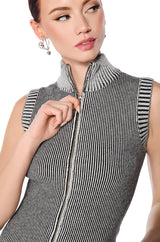 JADED KNIT MINI DRESS