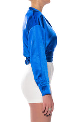 JAN TIE FRONT BLOUSE