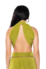 JASMINE HIGH NECK TANK TOP
