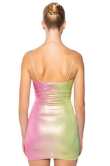 JAZMINE OMBRE MINI DRESS