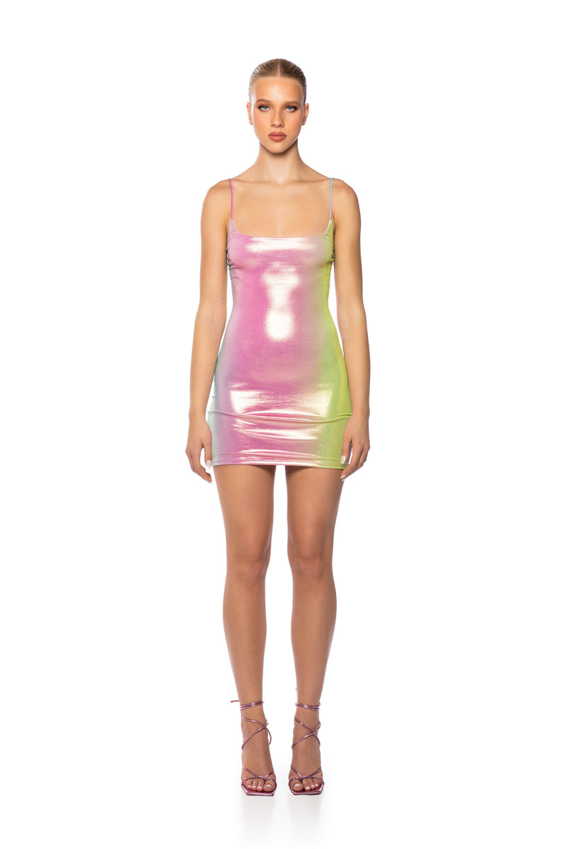 JAZMINE OMBRE MINI DRESS