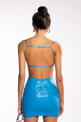 JEN OPEN BACK MINI DRESS