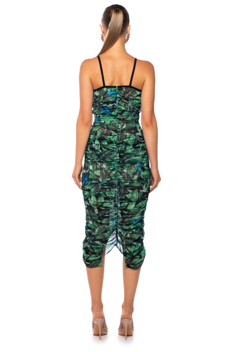 JOANNE CENTER CUTOUT MAXI DRESS