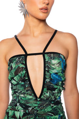 JOANNE CENTER CUTOUT MAXI DRESS