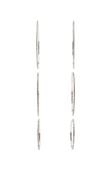 3 PACK METAL HOOPS