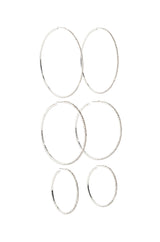 3 PACK METAL HOOPS