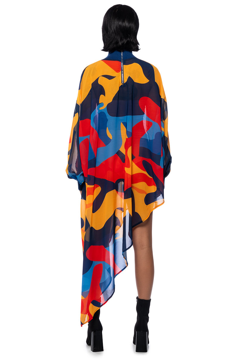 JUNE ASYMMETRICAL DRESS