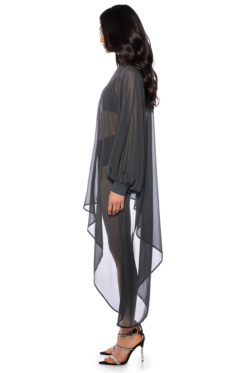 JUNE ASYMMETRICAL MIDI DRESS