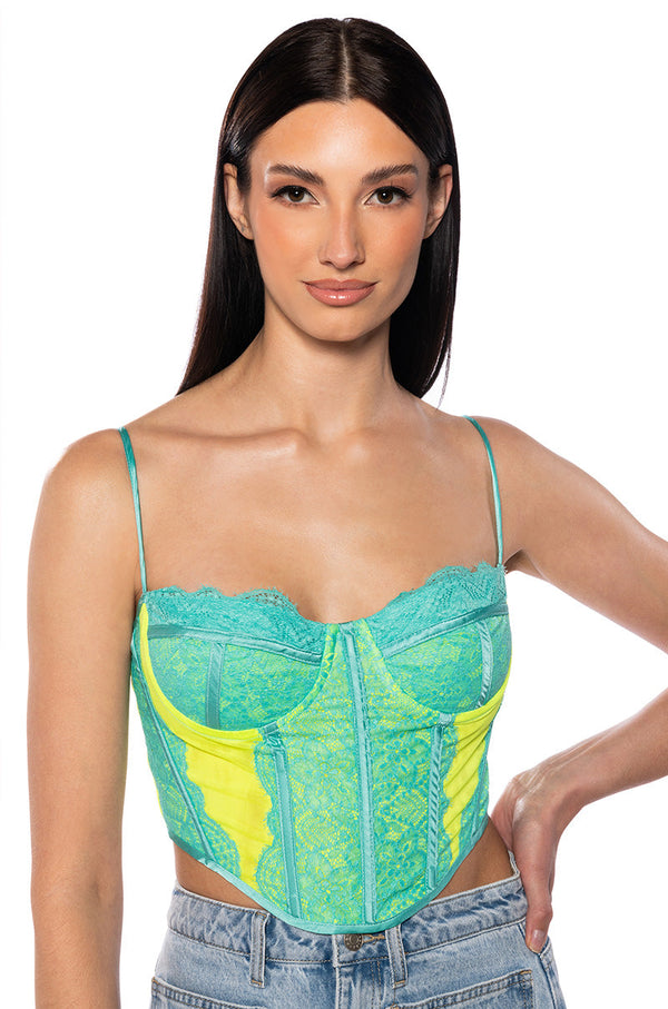 JUNIPER LACE CORSET