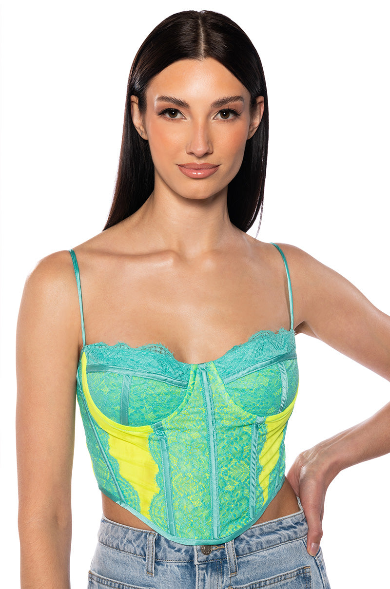 JUNIPER LACE CORSET