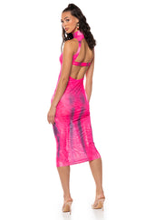 JUNIPER MOCK NECK MAXI DRESS