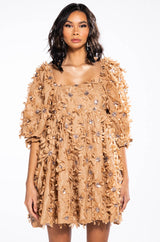 JUST A DREAM BABYDOLL MINI DRESS