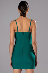 KAT MINI DRESS WITH MESH DETAIL