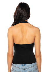 KAYA DOUBLE LAYER HALTER TOP