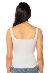 KAYA SQUARE CUT TANK TOP