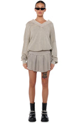 KAYLANI PLEATED MINI SKIRT
