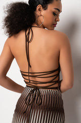 KEEP THEM LOOKING MIDI DRESS