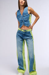 KELYN WIDE LEG DENIM