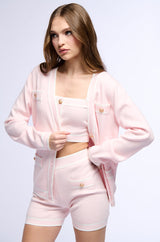LEIGHTON BUTTON DOWN CARDIGAN