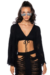 KIMBELLA FRINGED TWO PIECE MAXI SKIRT SET