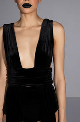 LEXI CUT OUT MIDI DRESS AND BOOTY SHORT SET