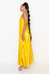 LIKE ROYALTY MAXI SATIN DRESS