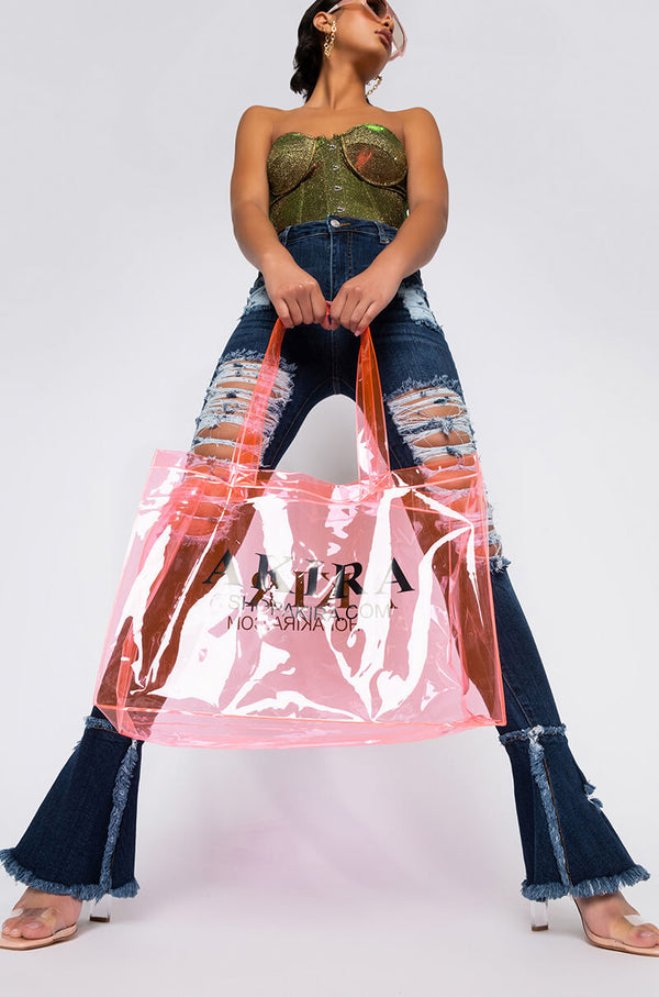 LIMITED EDITION AKIRA PVC SHOPPING BAG