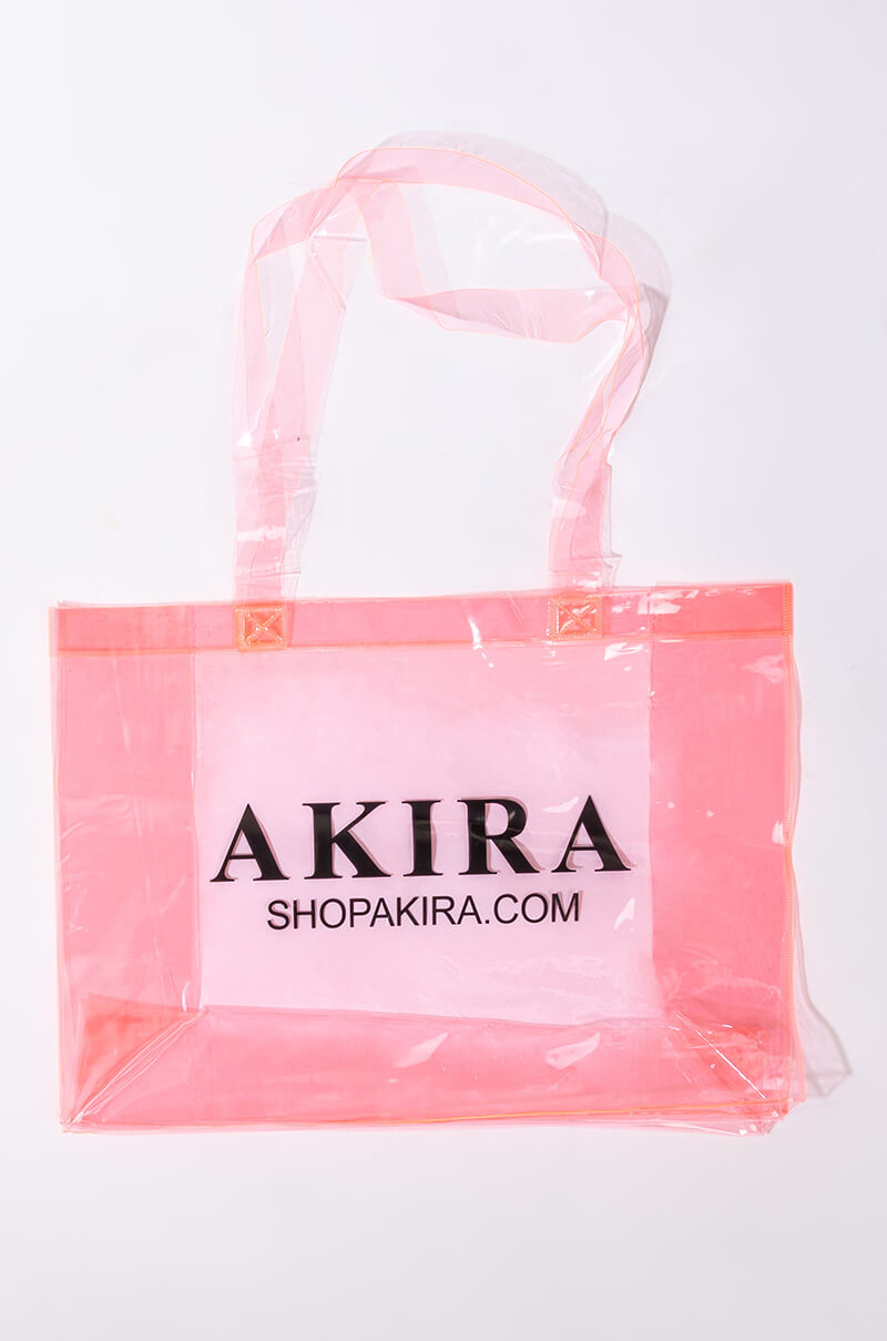 LIMITED EDITION AKIRA PVC SHOPPING BAG