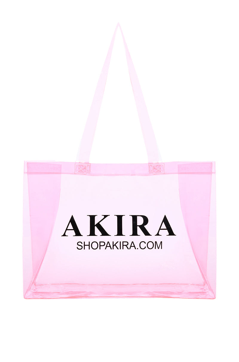LIMITED EDITION AKIRA PVC SHOPPING BAG