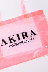 LIMITED EDITION AKIRA PVC SHOPPING BAG