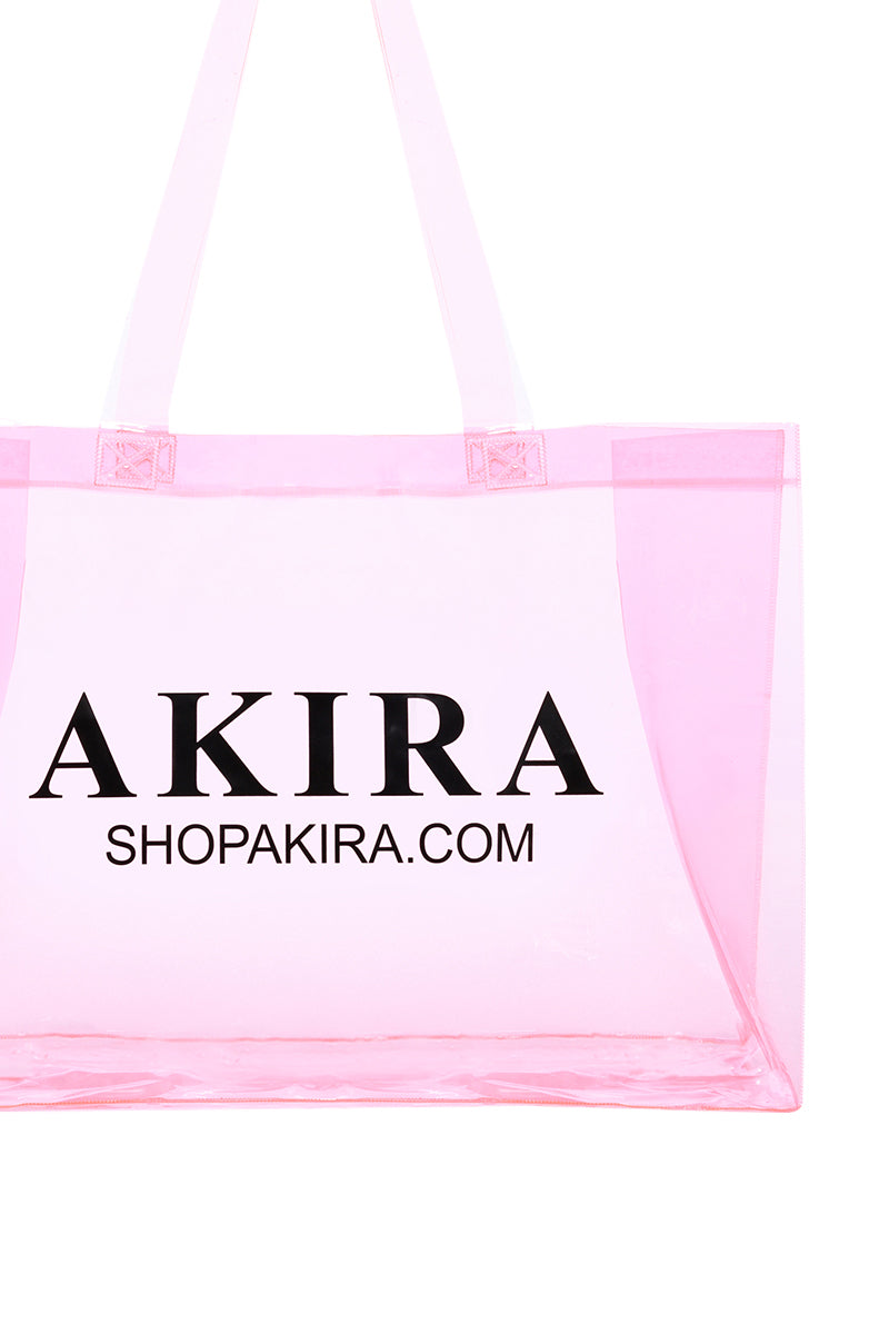 LIMITED EDITION AKIRA PVC SHOPPING BAG