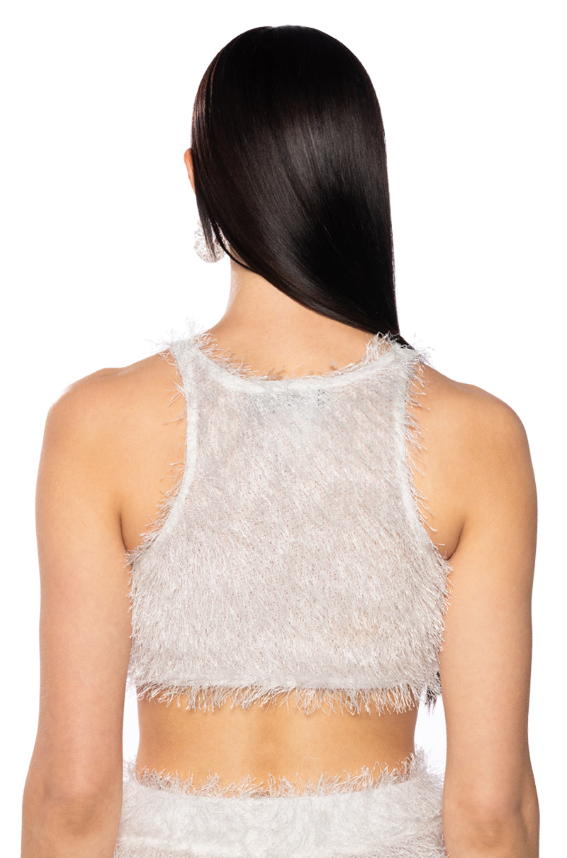 LITTLE MISS UNDERSTOOD CROP TANK