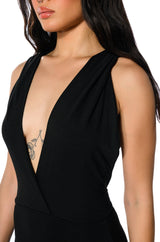 LIVIE HOODED MIDI DRESS