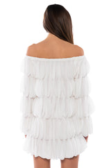 LOLA OFF THE SHOULDER MINI DRESS