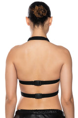 LOLA PATCH HALTER TOP