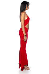 LOOKING FOR FUN KNIT MAXI DRESS