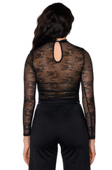 LOOKING FOR LOVE LACE BLOUSE