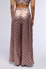 LORRAINE POLKA DOT WIDE LEG TROUSER